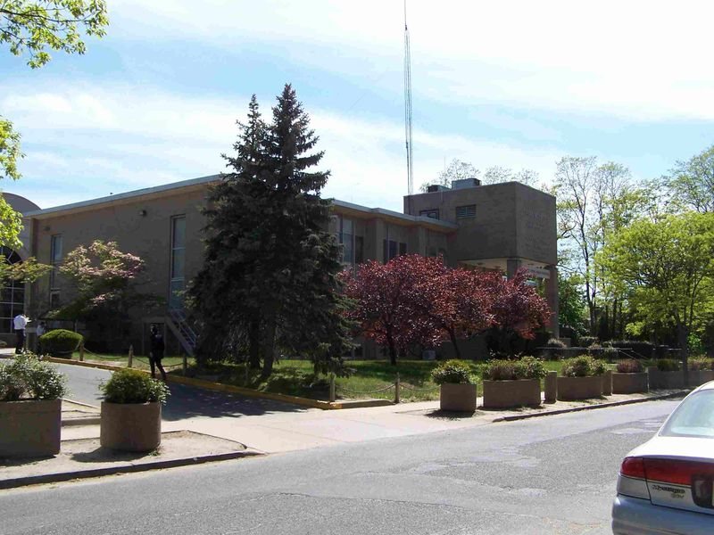 The old beis medrash building of Beth Medrash Govoha in Lakewood, New Jersey