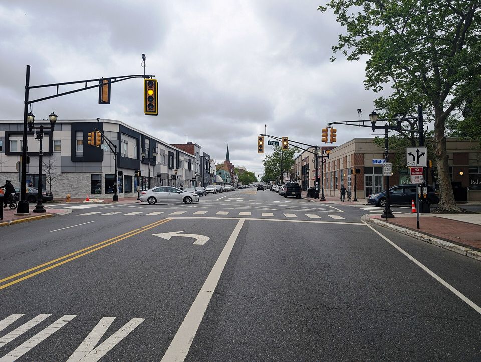 Clifton Avenue in downtown Lakewood, New Jersey